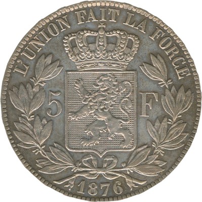 5 франков 1876 года